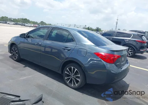 2018 Toyota Corolla Se из США, поврежденный, VIN 2T1BURHE8JC017136